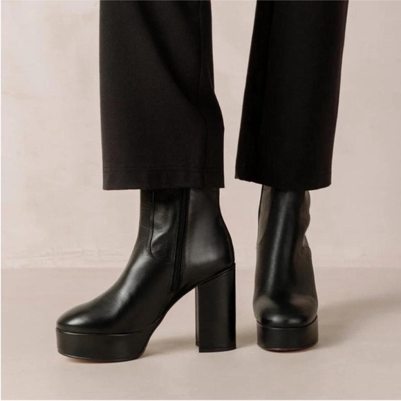 Alohas Thunder Platform Boots in Black US 7-7.5 - Picture 2 of 16